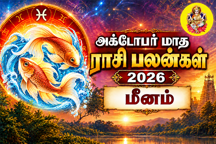அக்டோபர் மாத ராசி பலன்கள் - 2026 - மீனம்