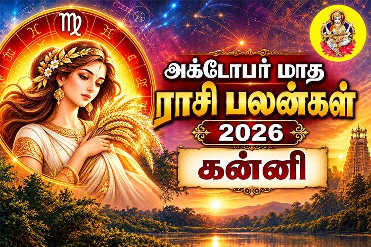 அக்டோபர் மாத ராசி பலன்கள் - 2026 - கன்னி